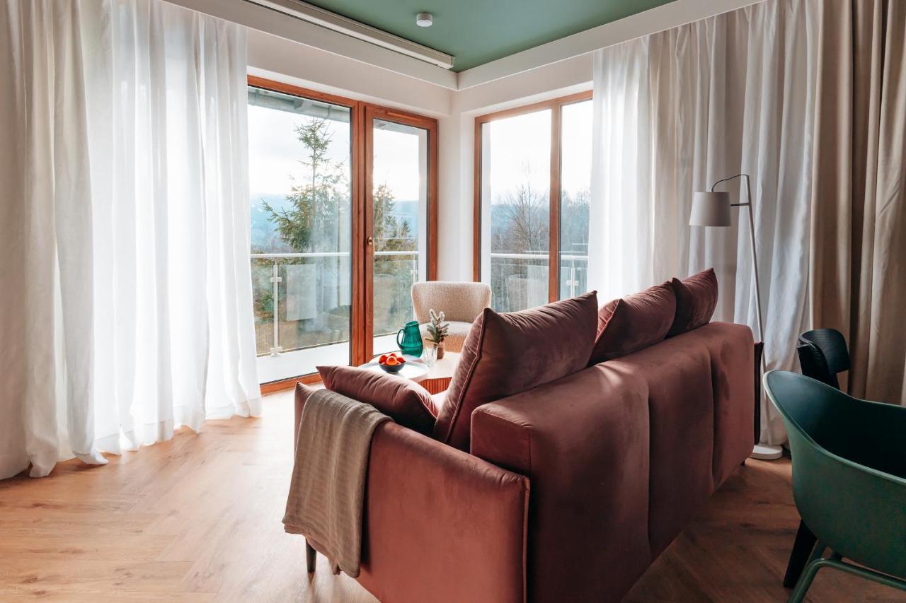 Widokowka Apartament 12 シクラルスカ・ポレンバ エクステリア 写真